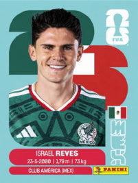 Israel Reyes México (MEX7) - Sticker World Cup 2026