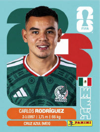 Carlos Rodríguez México (MEX9) - Sticker World Cup 2026