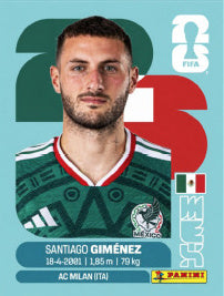 Santiago Giménez México (MEX16) - Sticker World Cup 2026
