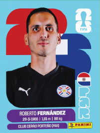 Roberto Fernández Paraguay (PAR2) - Sticker World Cup 2026