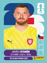 Jindřich Staněk República Checa (CZE3) - Sticker World Cup 2026