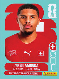 Aurèle Amenda Suiza (SUI7) - Sticker World Cup 2026