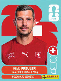 Remo Freuler Suiza (SUI11) - Sticker World Cup 2026