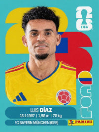 Luis Díaz Colombia (COL20) - Sticker World Cup 2026