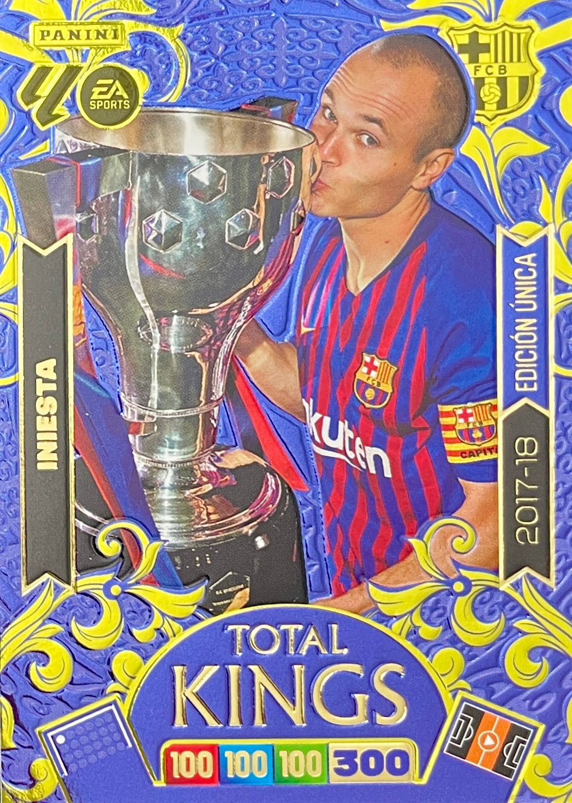 Iniesta 2017-18 Total King (TK4) - Adrenalyn XL LaLiga 2025/2026