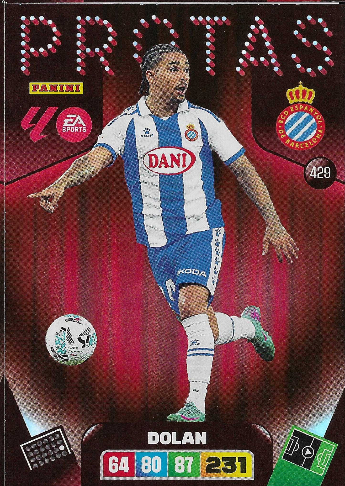 Dolan Protas (429) - Adrenalyn XL LaLiga 2025/2026