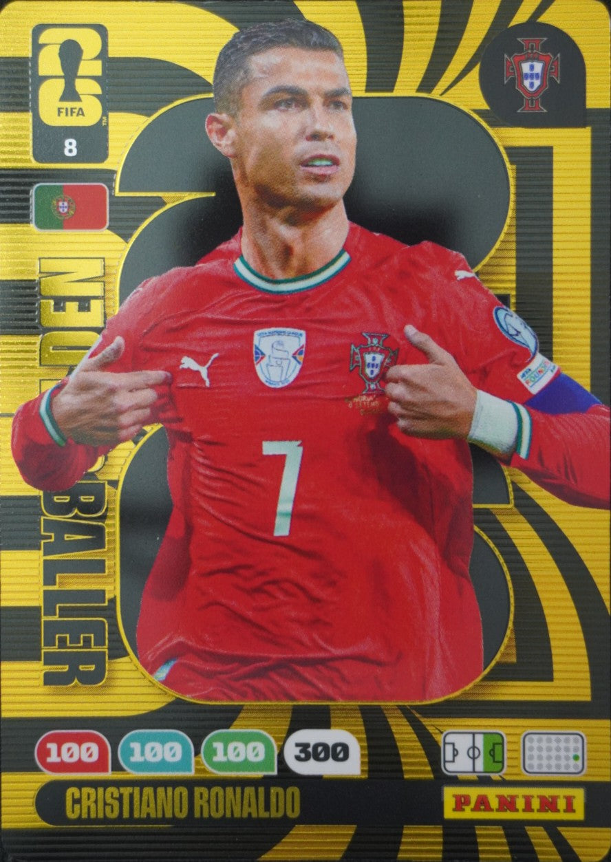Ronaldo Golden Baller (8) - Adrenalyn XL World Cup 2026