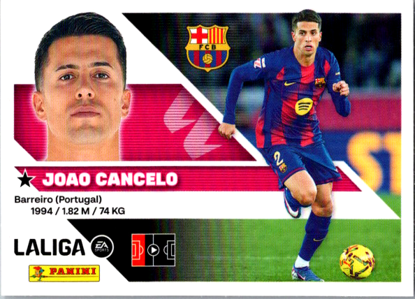 Joao Cancelo Básica (9) - Liga ESTE 2026/2027