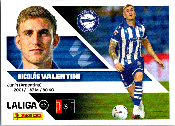 Valentini Últimos Fichajes (30) - Liga ESTE 2026/2027
