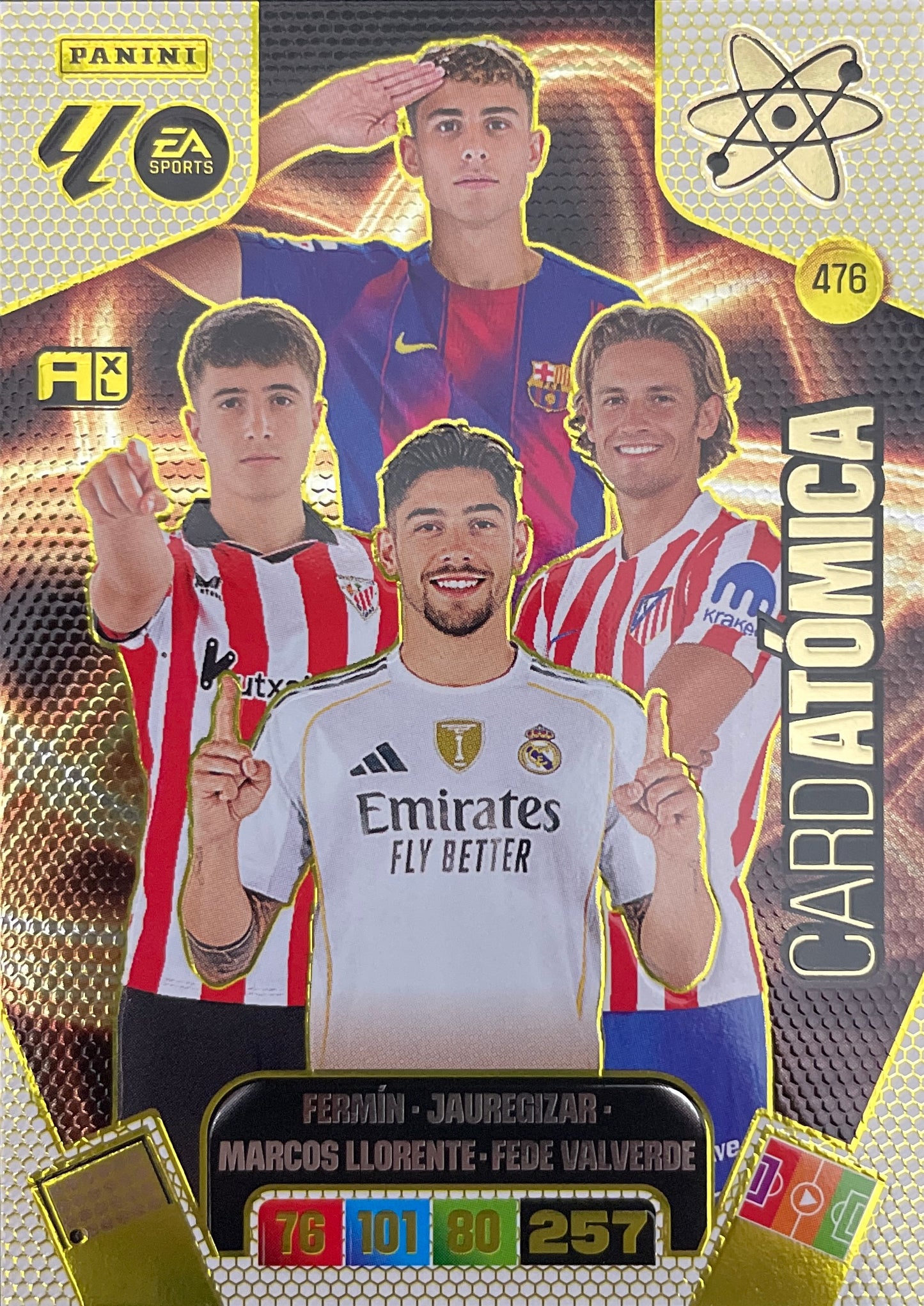 Card Atómica (476) - Adrenalyn XL LaLiga 2025/2026