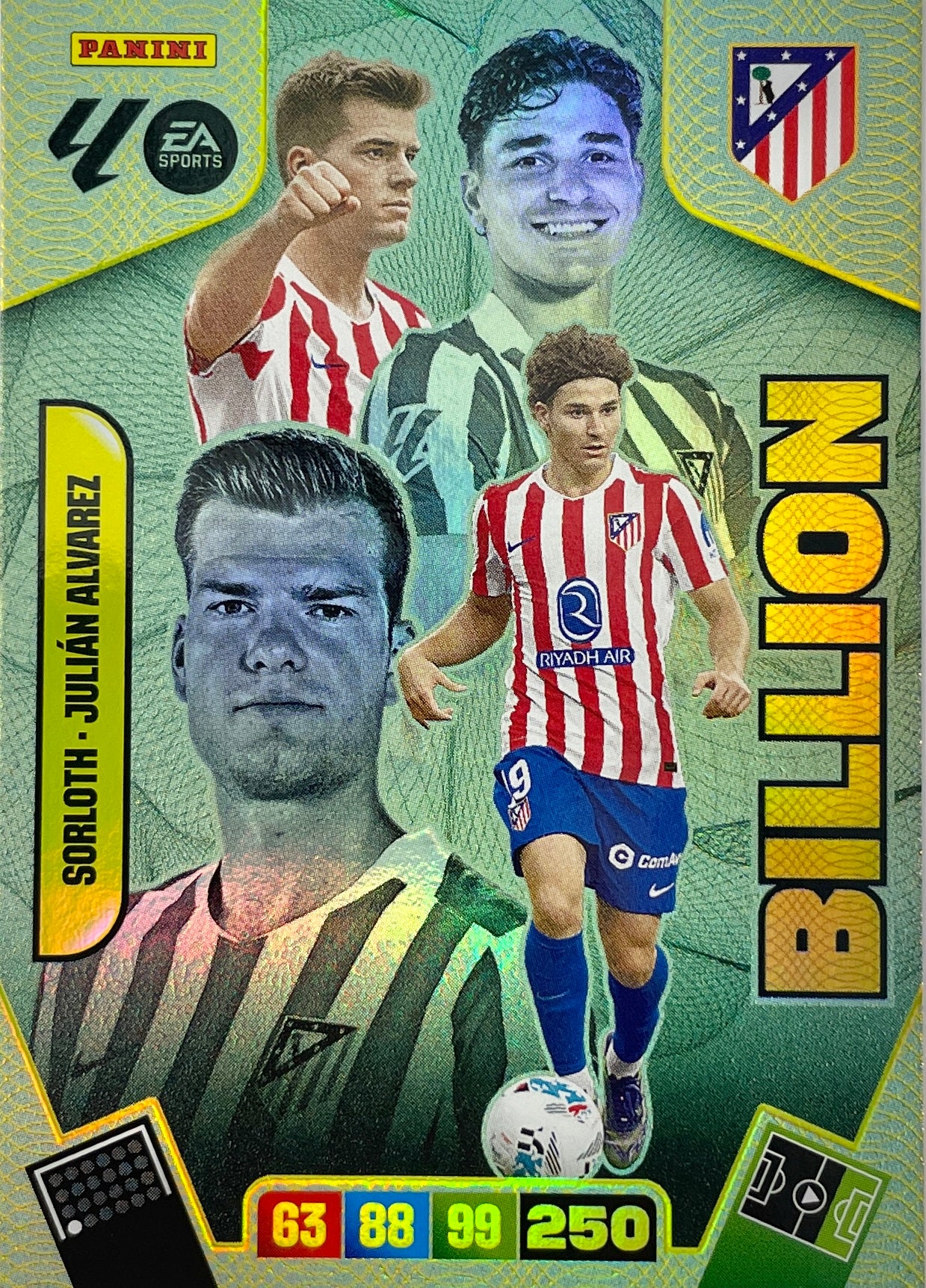 Sorloth - Julián Álvarez Billion (B2) - Adrenalyn XL LaLiga 2025/2026