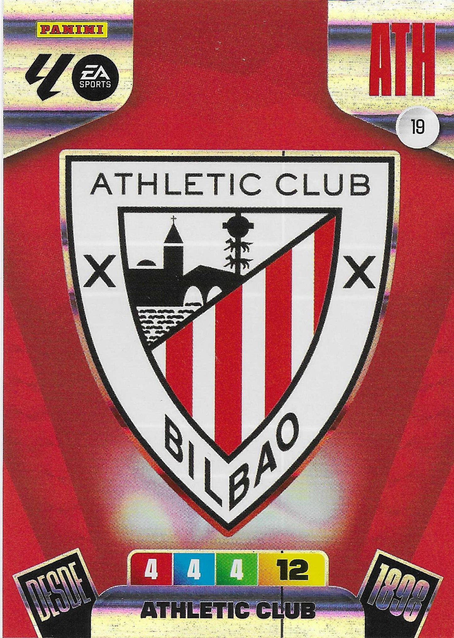 Escudo Athletic Club (19) - Adrenalyn XL LaLiga 2025/2026