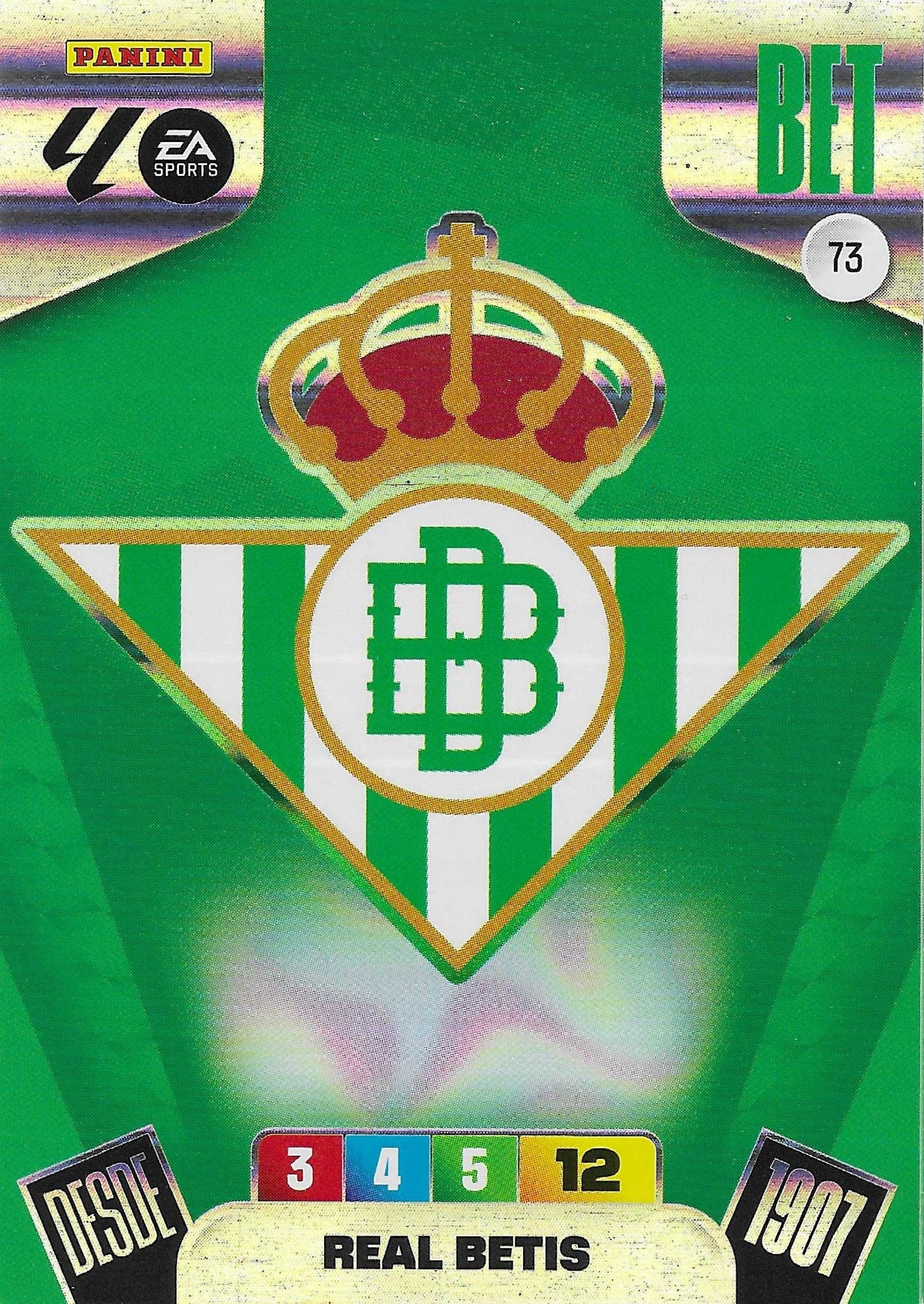 Escudo Betis (73) - Adrenalyn XL LaLiga 2025/2026