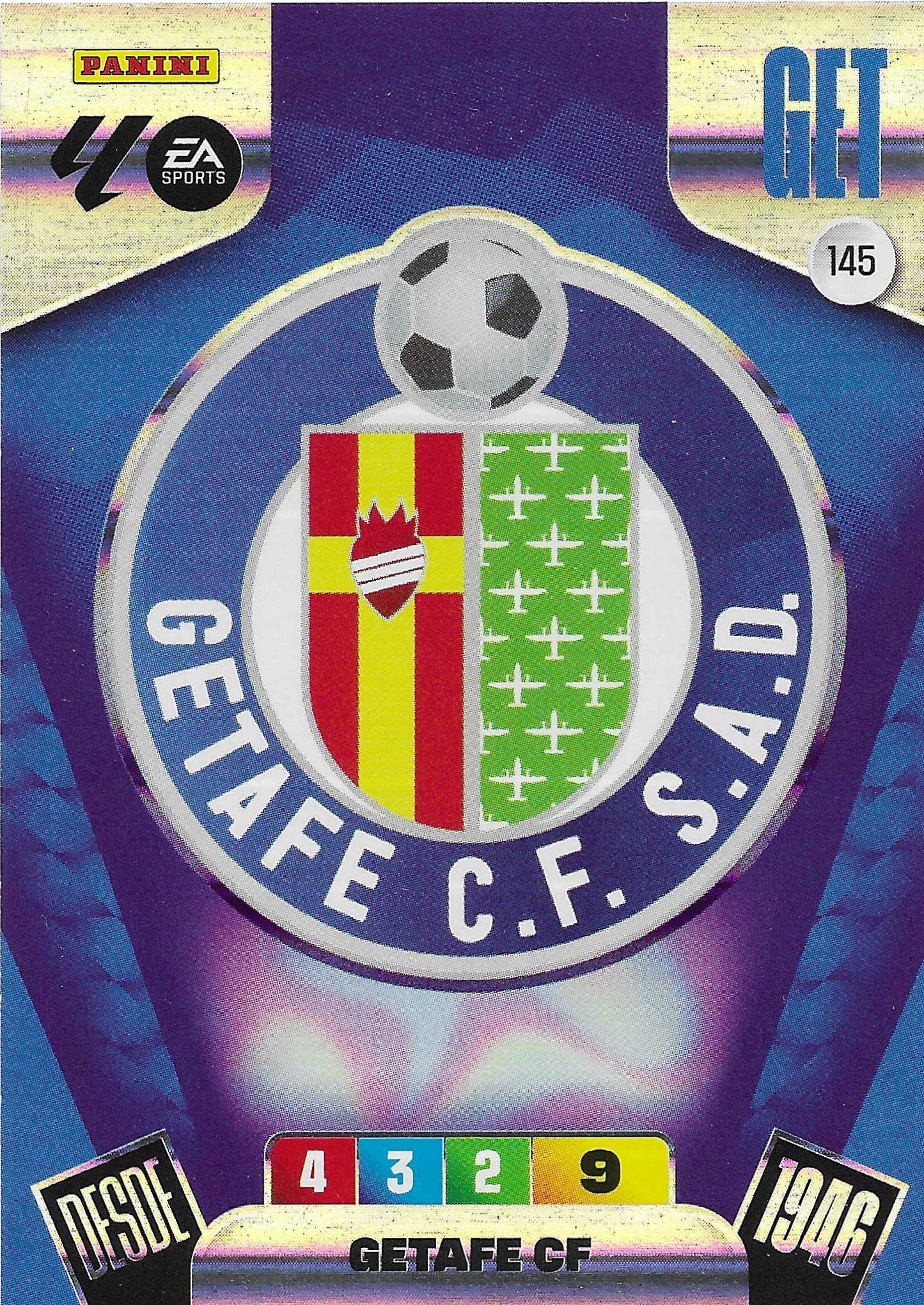 Escudo Getafe (145) - Adrenalyn XL LaLiga 2025/2026
