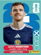 Andrew Robertson Escocia (SCO6) - Sticker World Cup 2026