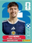 Aaron Hickey Escocia (SCO5) - Sticker World Cup 2026