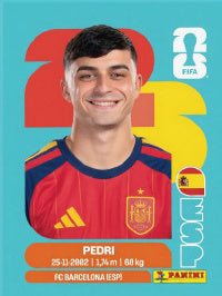 Pedri España (ESP11) - Sticker World Cup 2026