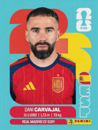 Dani Carvajal España (ESP7) - Sticker World Cup 2026
