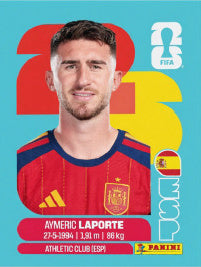 Aymeric Laporte España (ESP4) - Sticker World Cup 2026