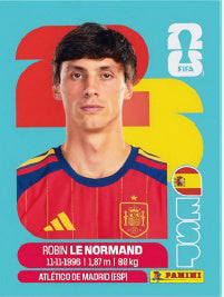 Robin Le Normand España (ESP3) - Sticker World Cup 2026