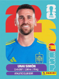 Unai Simón España (ESP2) - Sticker World Cup 2026