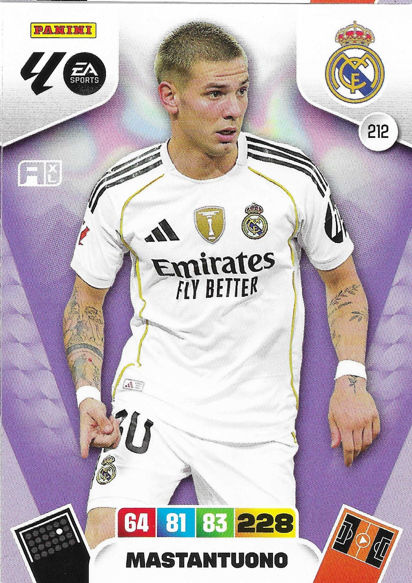 Mastantuono Básica (212) - Adrenalyn XL LaLiga 2025/2026