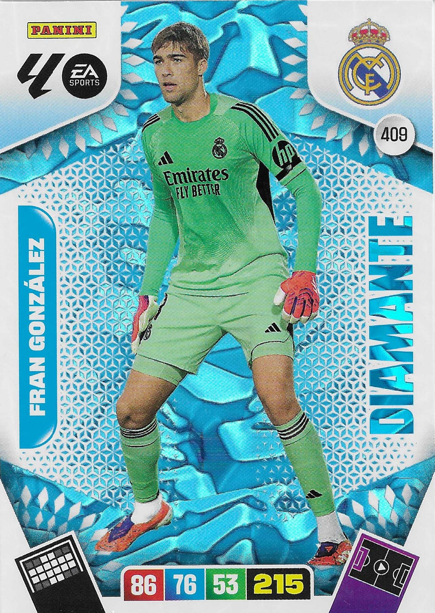 Fran González Diamante (409) - Adrenalyn XL LaLiga 2025/2026