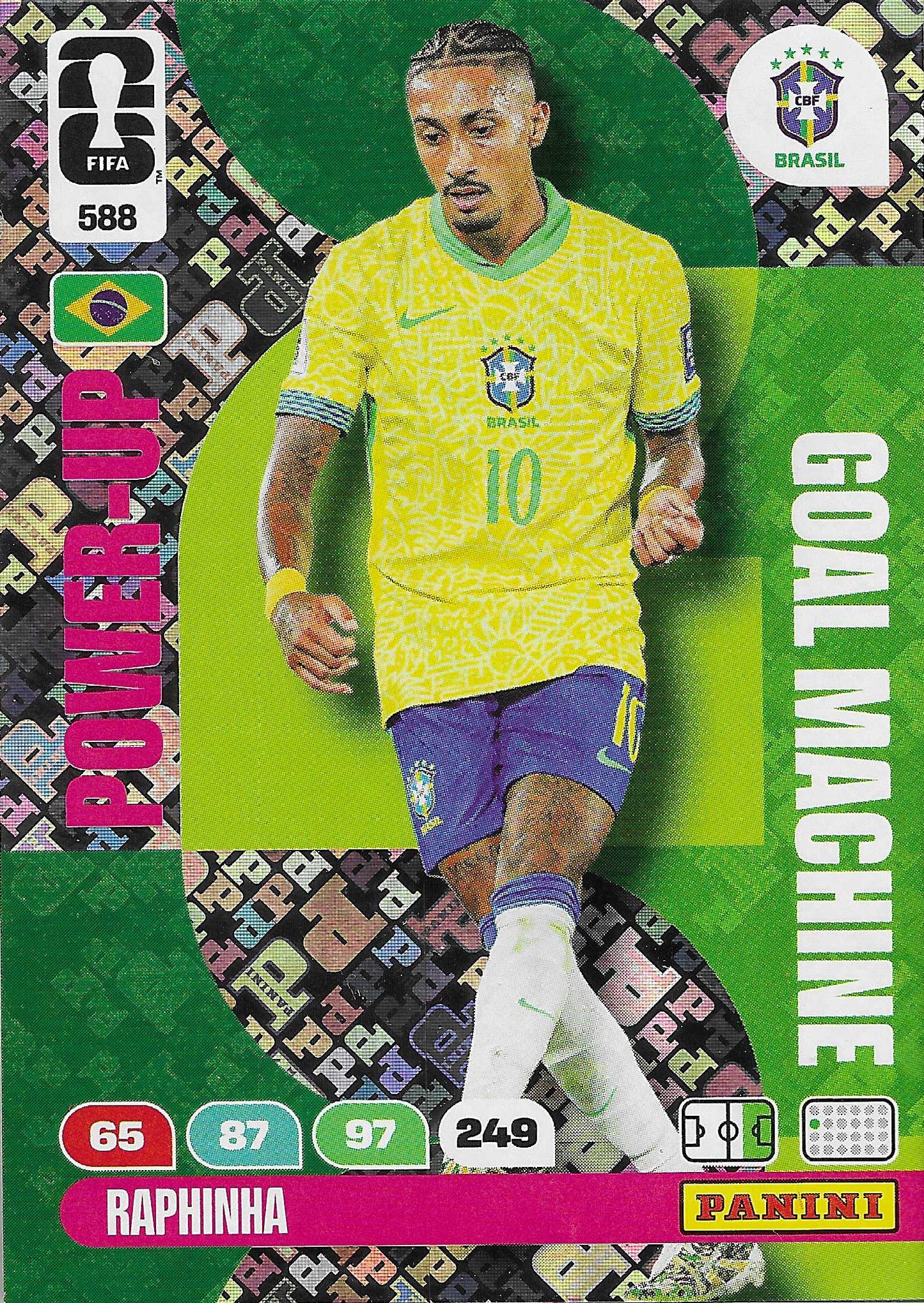 Raphinha Goal Machines (588) - Adrenalyn XL World Cup 2026