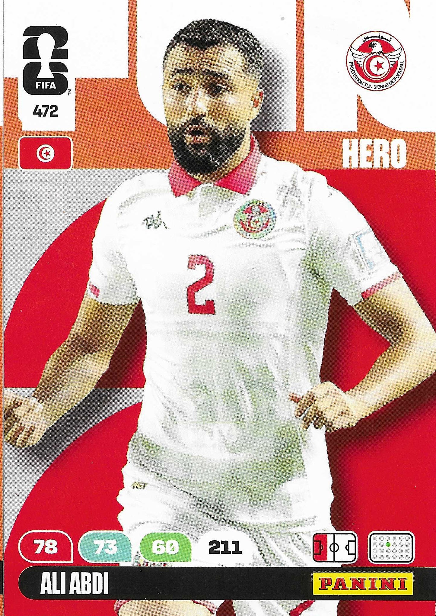 Ali Abdi Básica (472) - Adrenalyn XL World Cup 2026