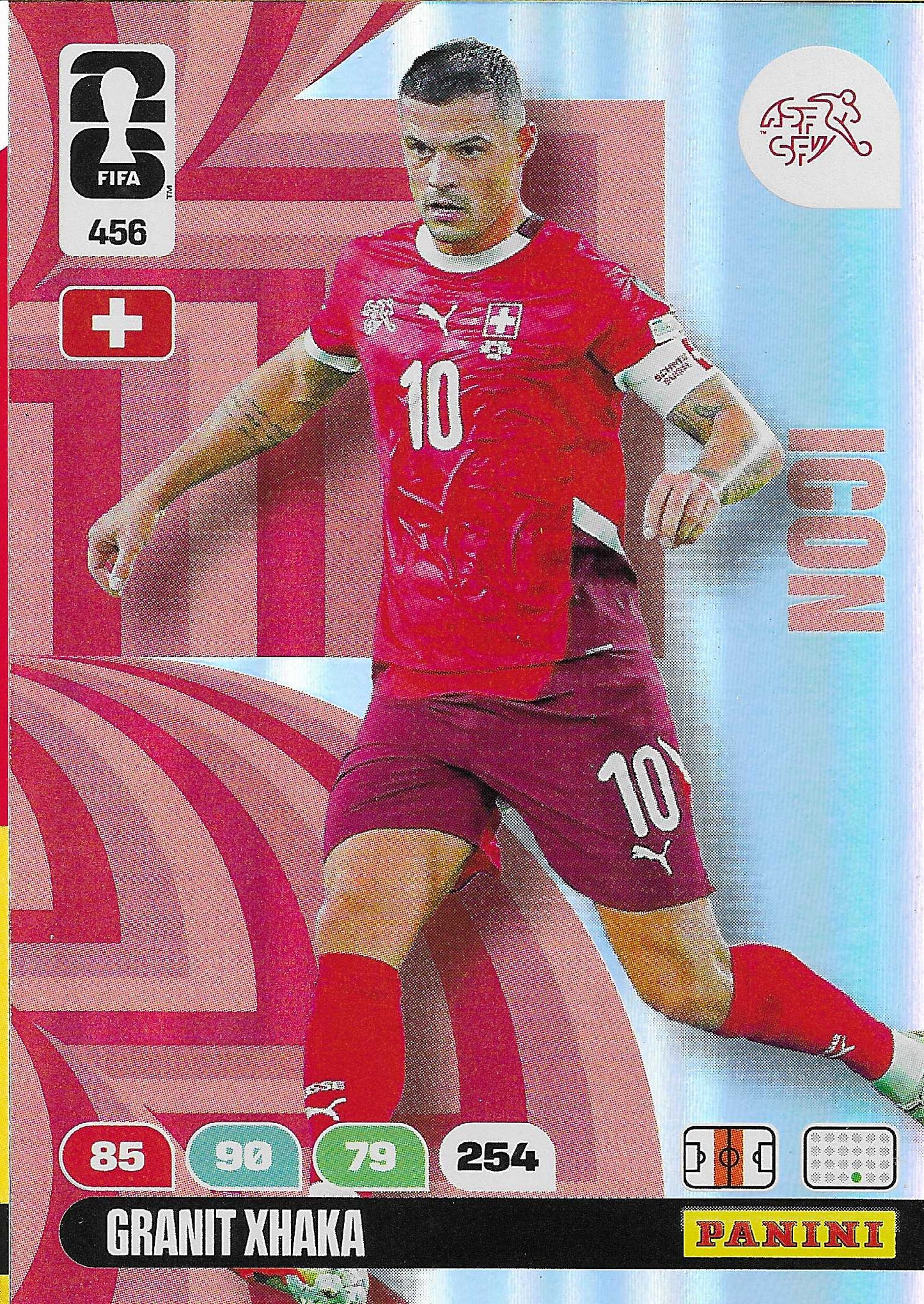 Granit Xhaka Icon (456) - Adrenalyn XL World Cup 2026