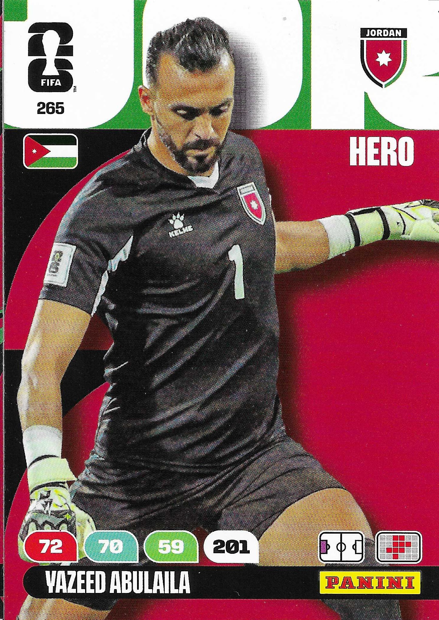 Yazeed Abu Laila Básica (265) - Adrenalyn XL World Cup 2026