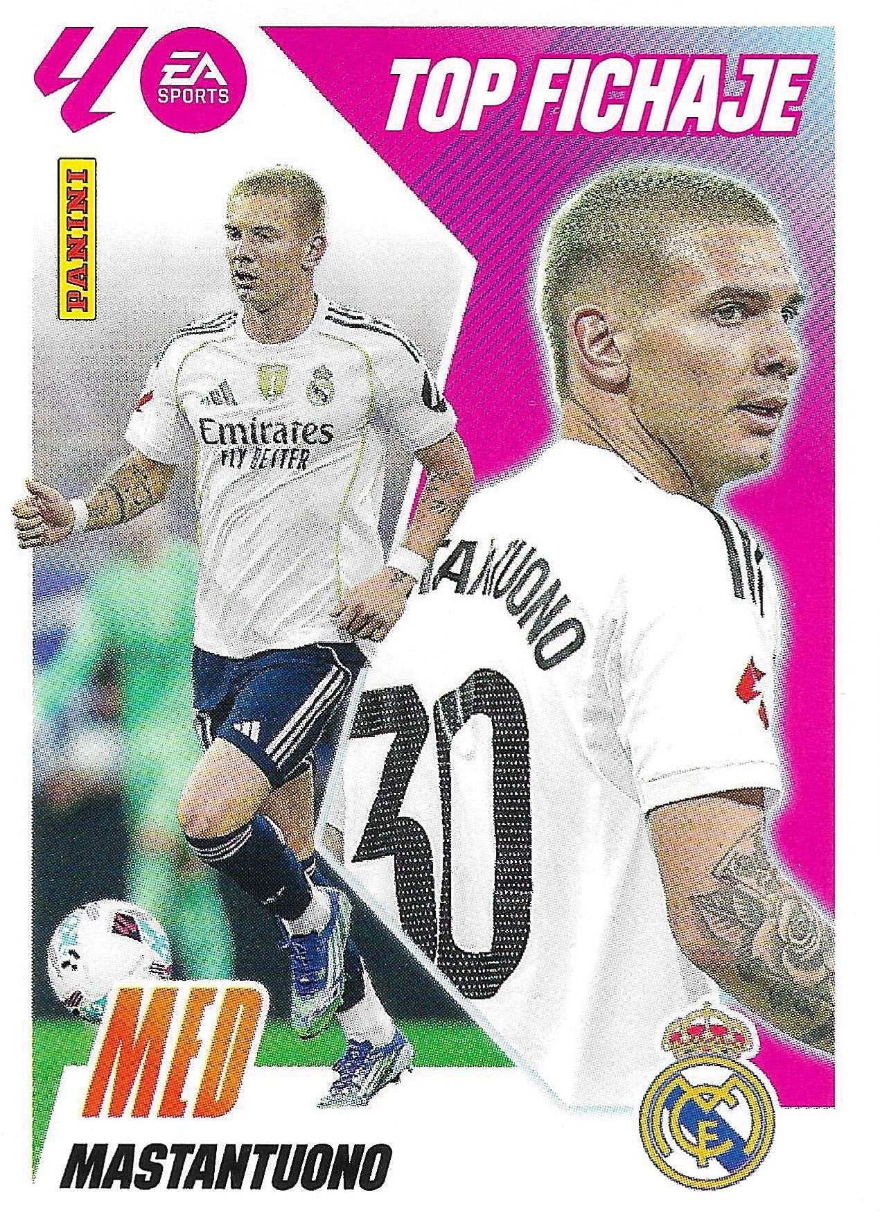 Mastantuono Top Fichaje (TOP68) - Liga ESTE 2025/2026