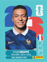 Kylian Mbappé Francia (FRA20) - Sticker World Cup 2026