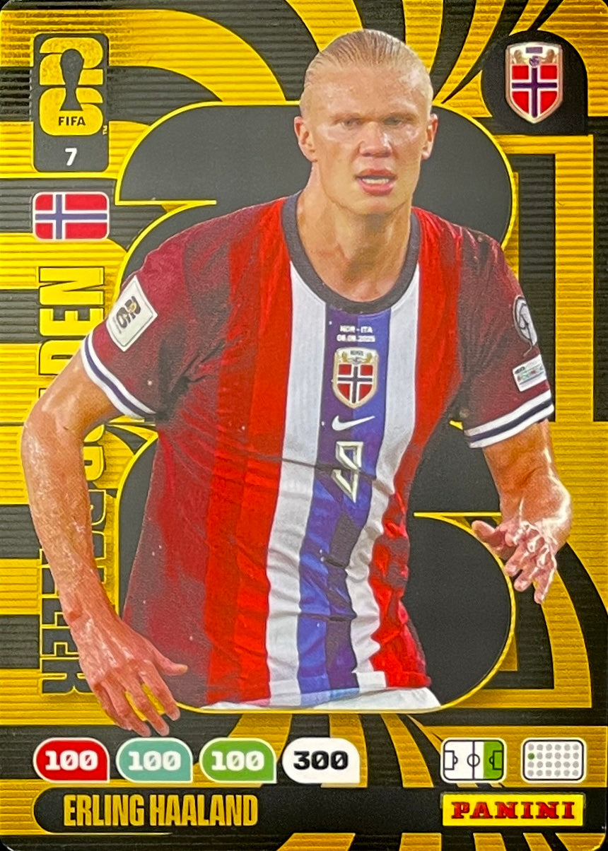 Haaland Golden Baller (7) - Adrenalyn XL World Cup 2026