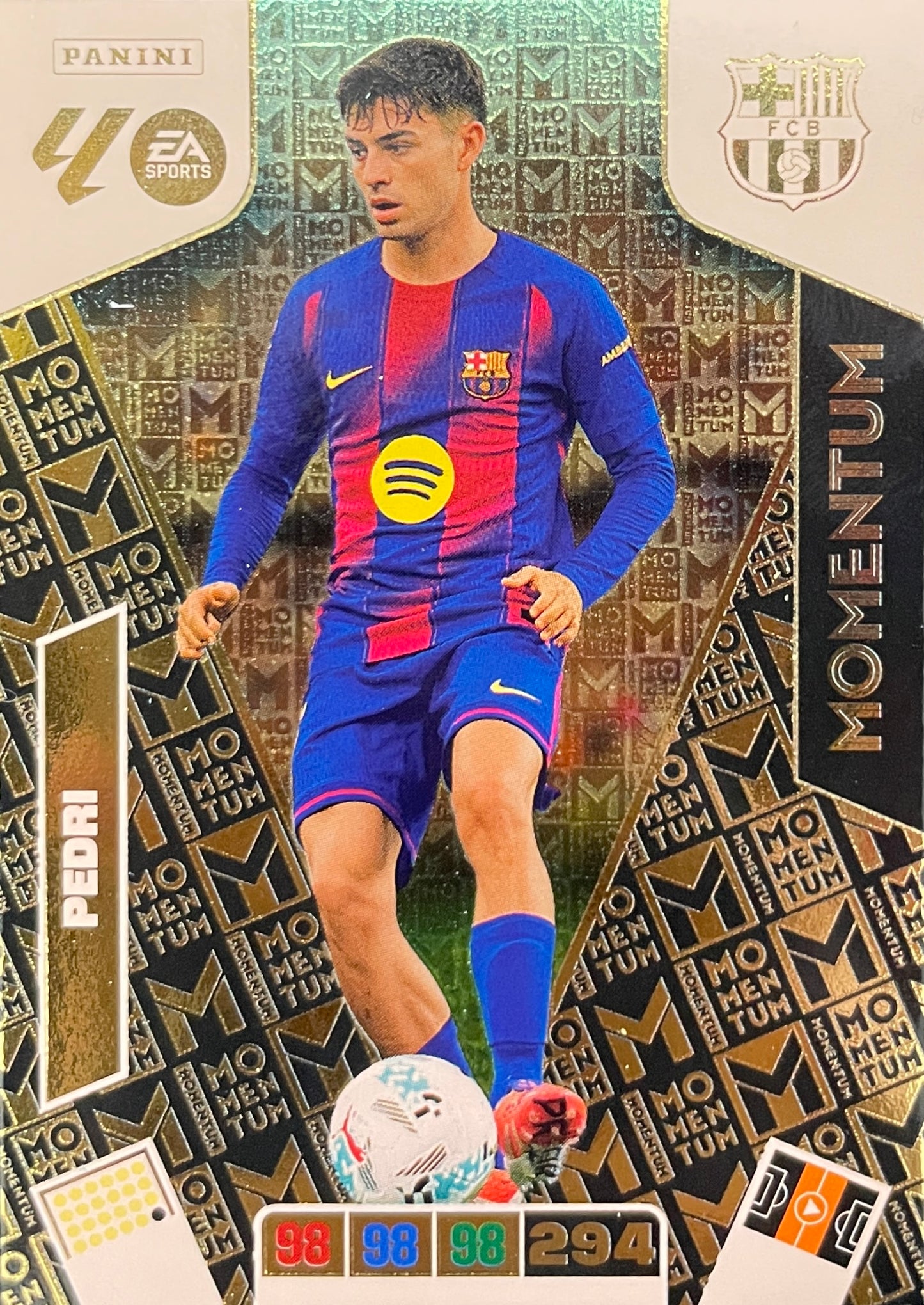 Pedri Momentum (MOM2) - Adrenalyn XL LaLiga 2025/2026