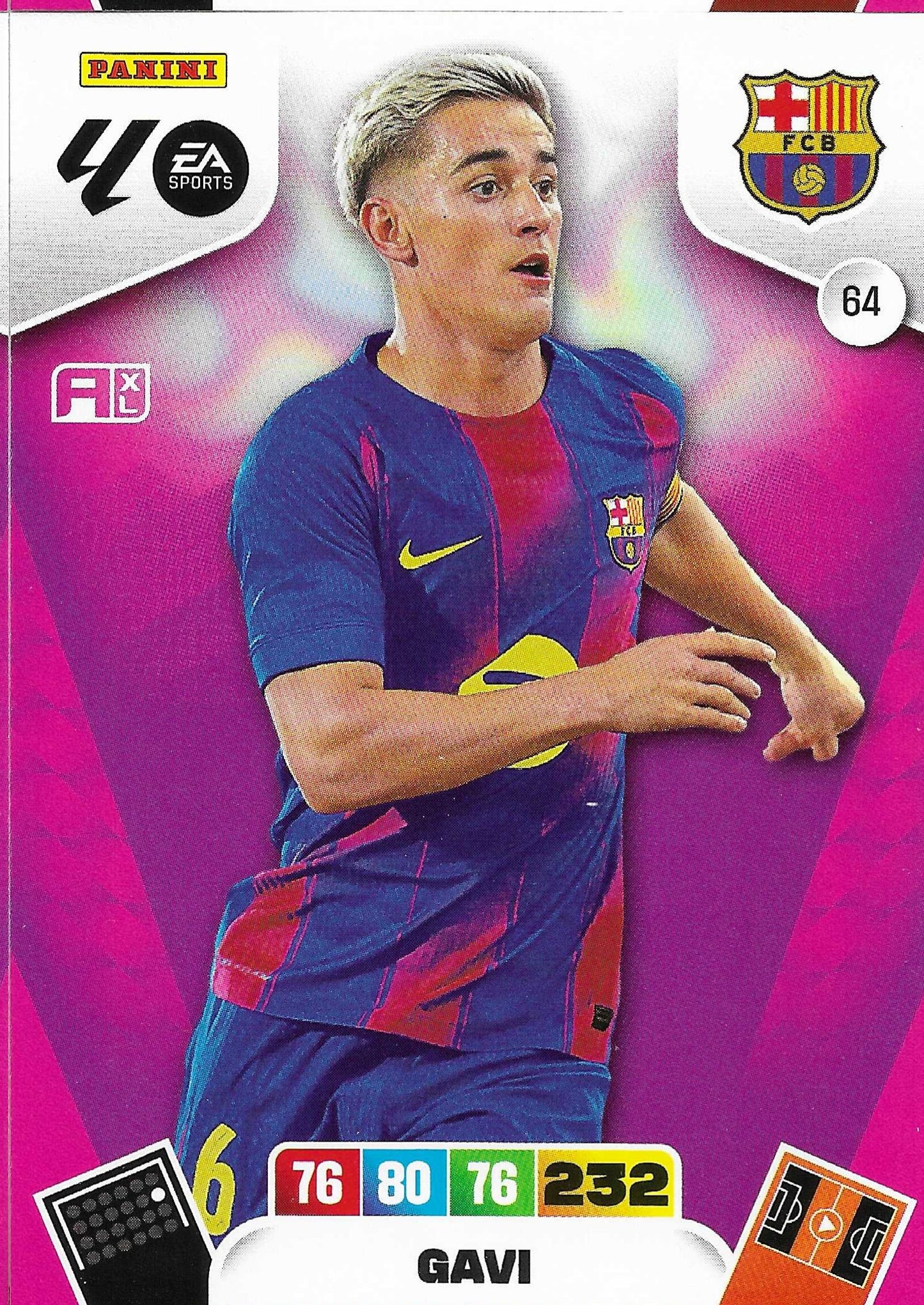 Gavi Básica (64) - Adrenalyn XL LaLiga 2025/2026