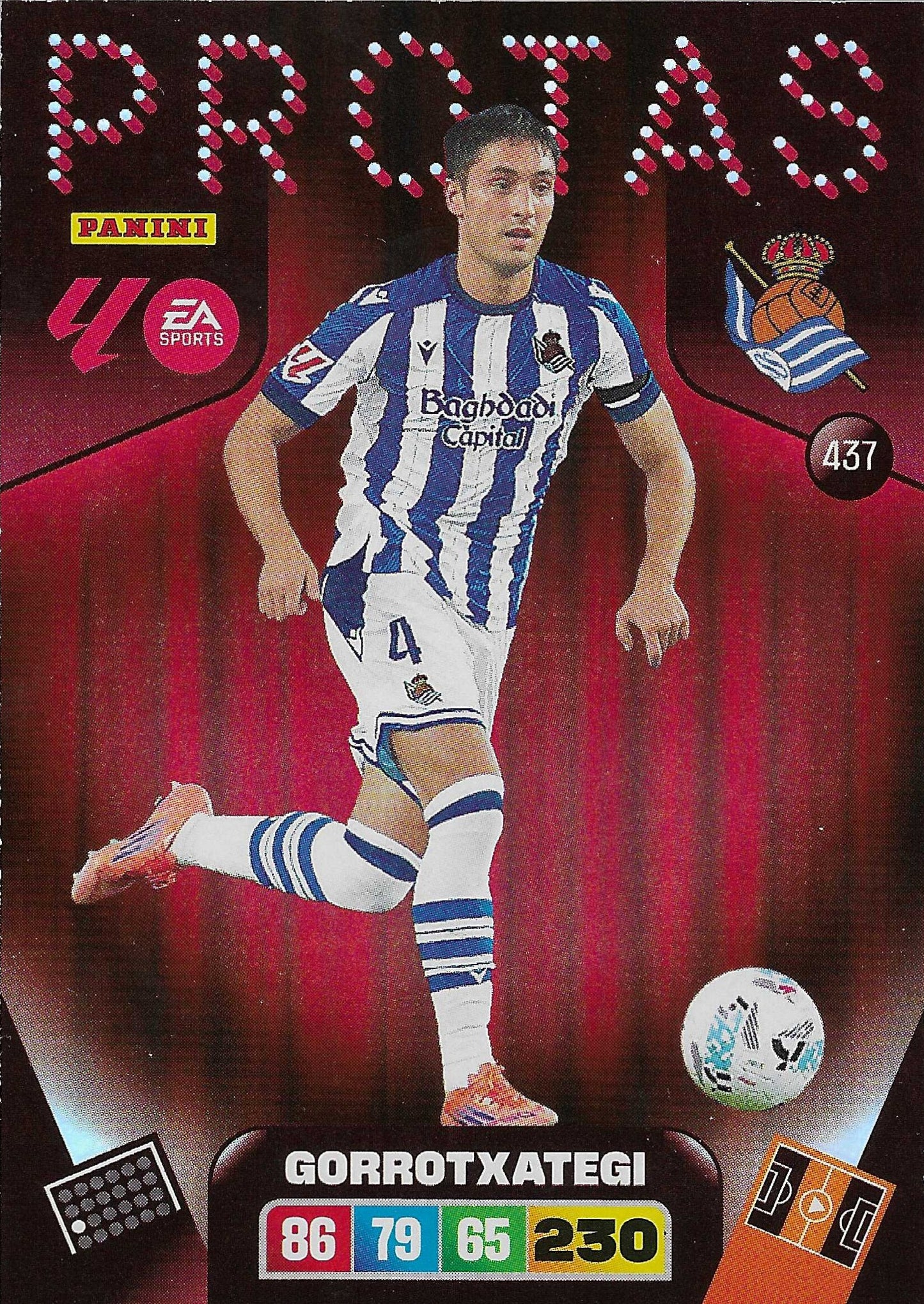 Gorrotxategi Protas (437) - Adrenalyn XL LaLiga 2025/2026