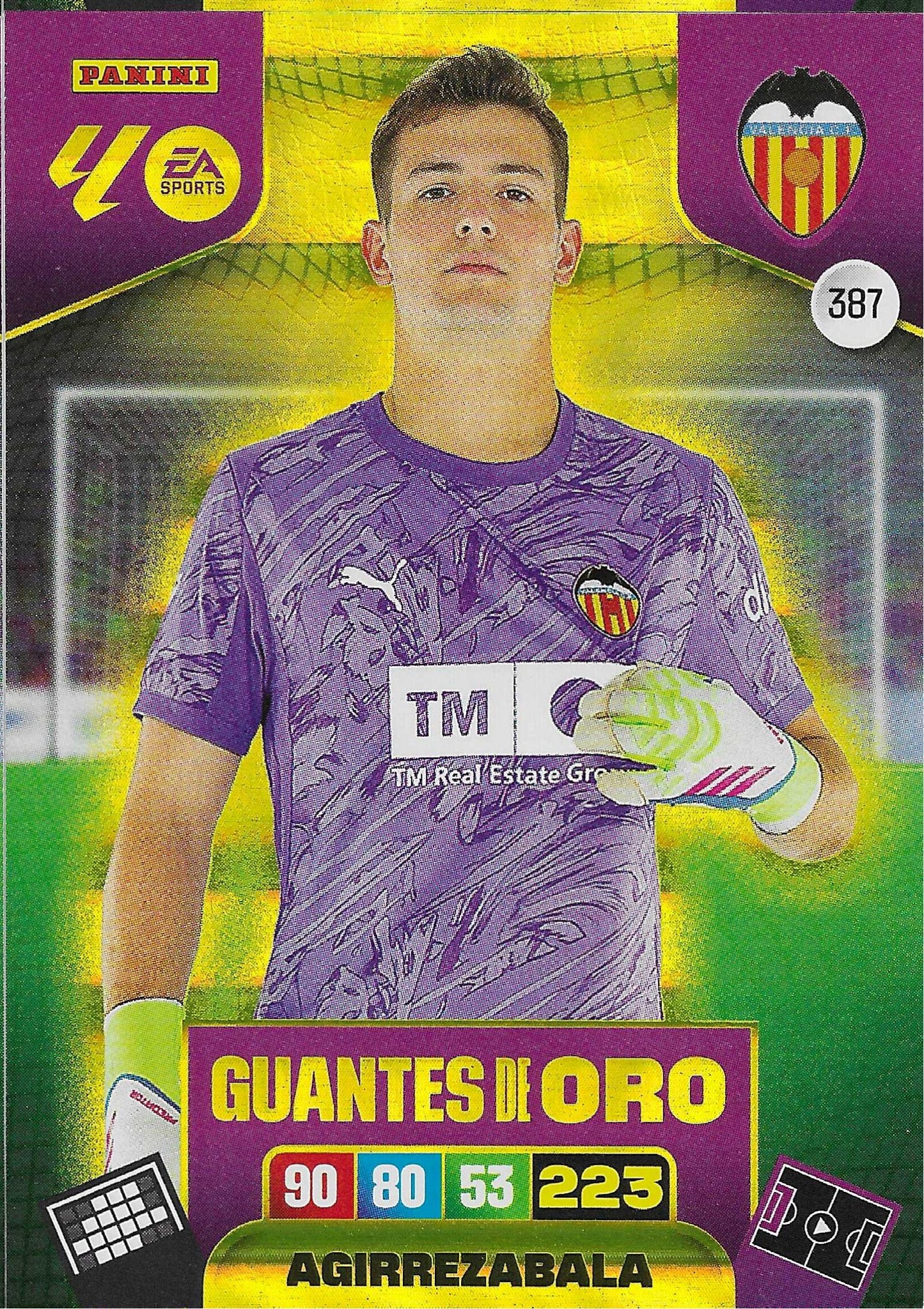 Agirrezabala Guante De Oro (387) - Adrenalyn XL 2025/2026