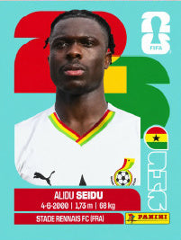 Alidu Seidu Ghana (GHA5) - Sticker World Cup 2026