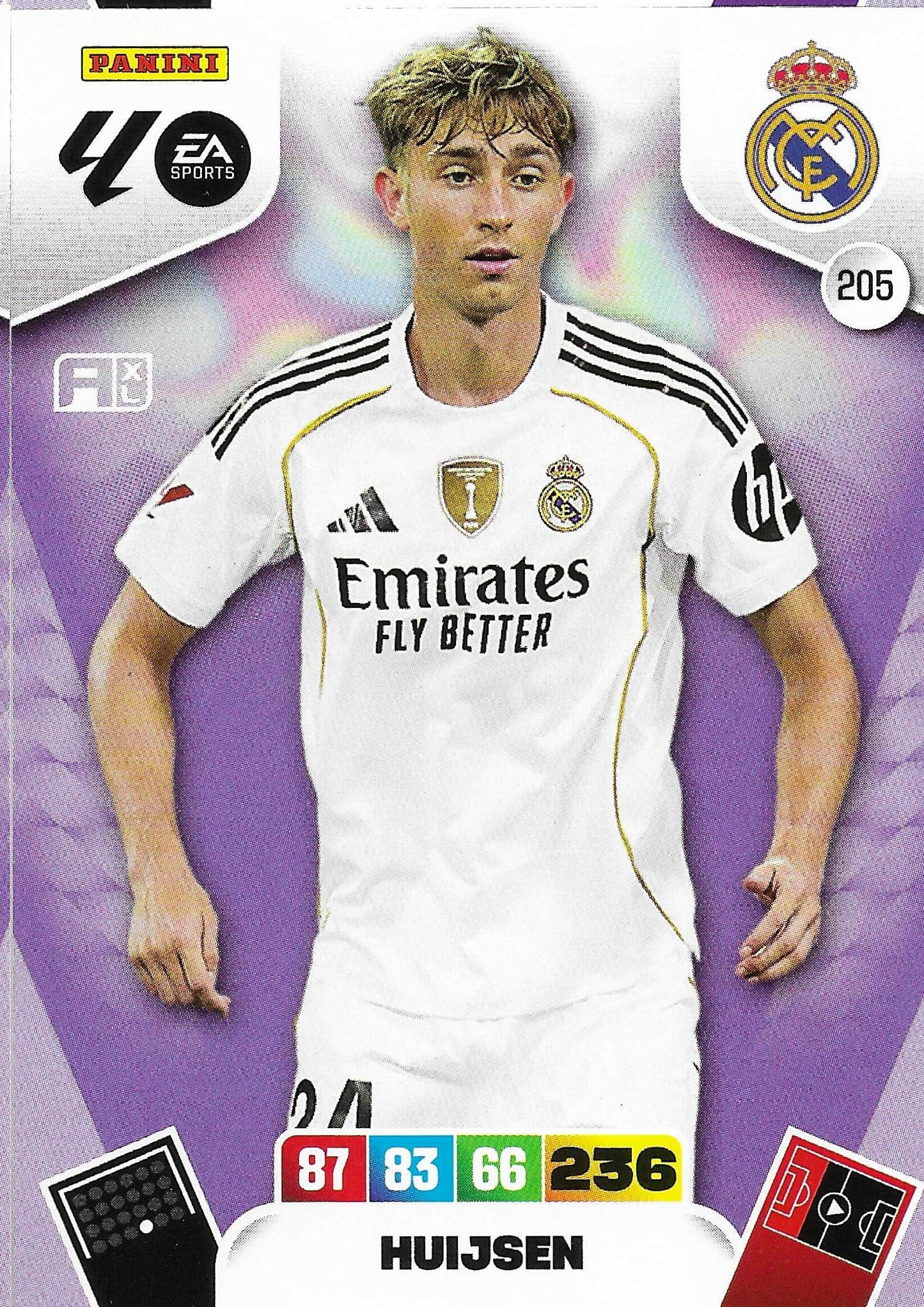 Huijsen Básica (205) - Adrenalyn XL LaLiga 2025/2026