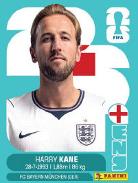 Harry Kane Inglaterra (ENG18) - Sticker World Cup 2026