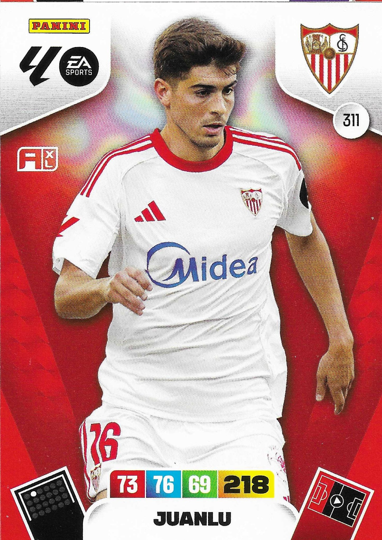 Juanlu Básica (311) - Adrenalyn XL LaLiga 2025/2026