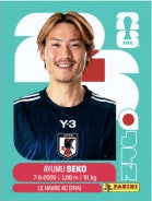 Ayumu Seko Japón (JPN4) - Sticker World Cup 2026