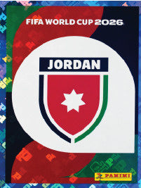 Escudo Jordania (JOR1) - Sticker World Cup 2026