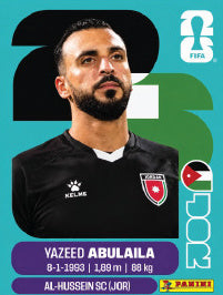 Yazeed Abulaila Jordania (JOR2) - Sticker World Cup 2026