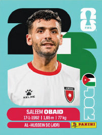 Saleem Obaid Jordania (JOR7) - Sticker World Cup 2026