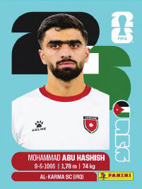 Mohammad Abu Hashish Jordania (JOR4) - Sticker World Cup 2026