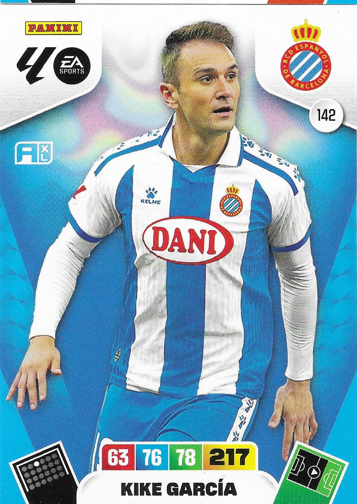 Kike García Básica (142) - Adrenalyn XL LaLiga 2025/2026