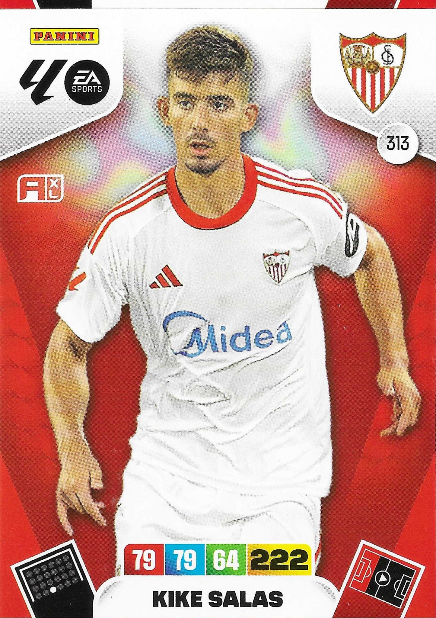 Kike Salas Básica (313) - Adrenalyn XL LaLiga 2025/2026