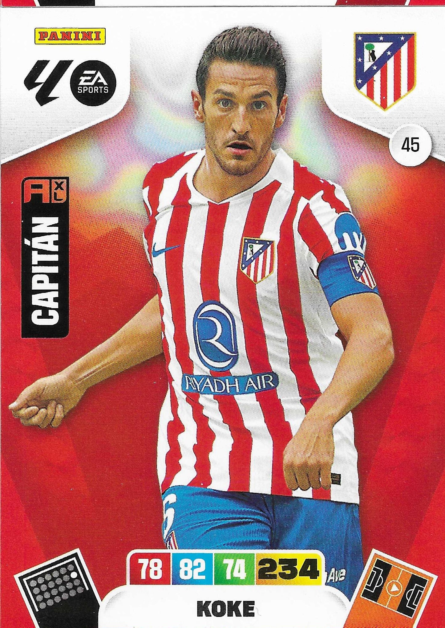 Koke Básica (45) - Adrenalyn XL LaLiga 2025/2026